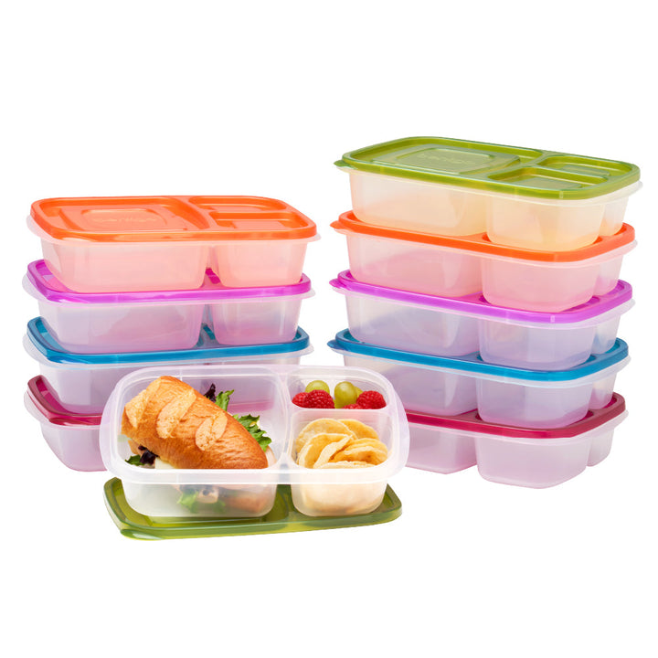 Bentgo Easyboxes 3-Compartment Food Containers 20-Piece Set L1