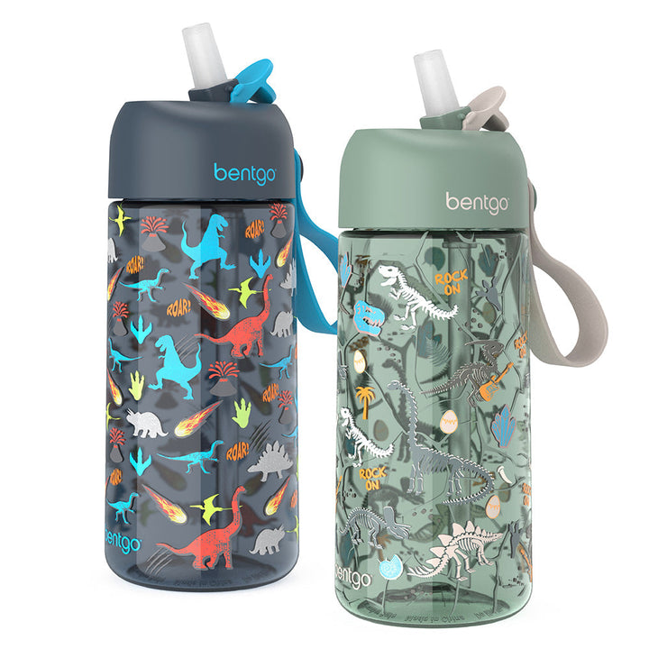 Bentgo Kids Prints Water Bottle (2-Pack) H3