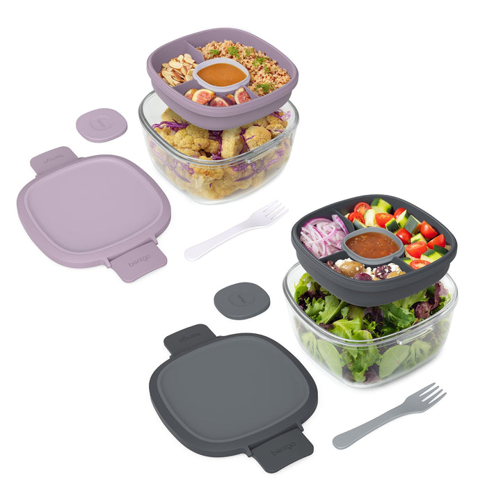 Bentgo Glass Salad Container (2-Pack) A7